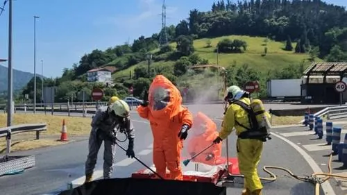 Prácticas con fuego real en la preparación de oposiciones a bombero